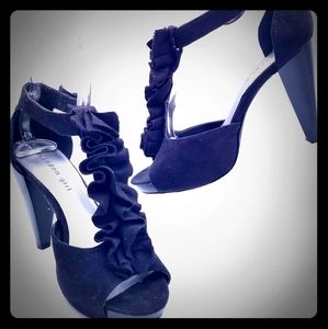 Madden Girl | MiMix Ruffle Front High Heels Size 8